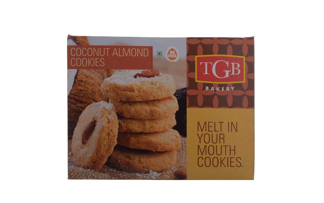 TGB Cafe 'n Bakery Coconut Almond Cookies    Box  200 grams